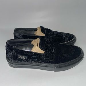 VANS Skate Style 53 Velvet Black Canvas Low Top Shoes